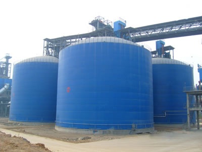 穆棱水泥钢板库改造