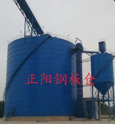 穆棱大型矿粉钢板库