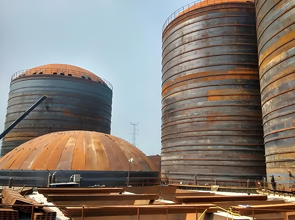 穆棱焦粉钢板仓